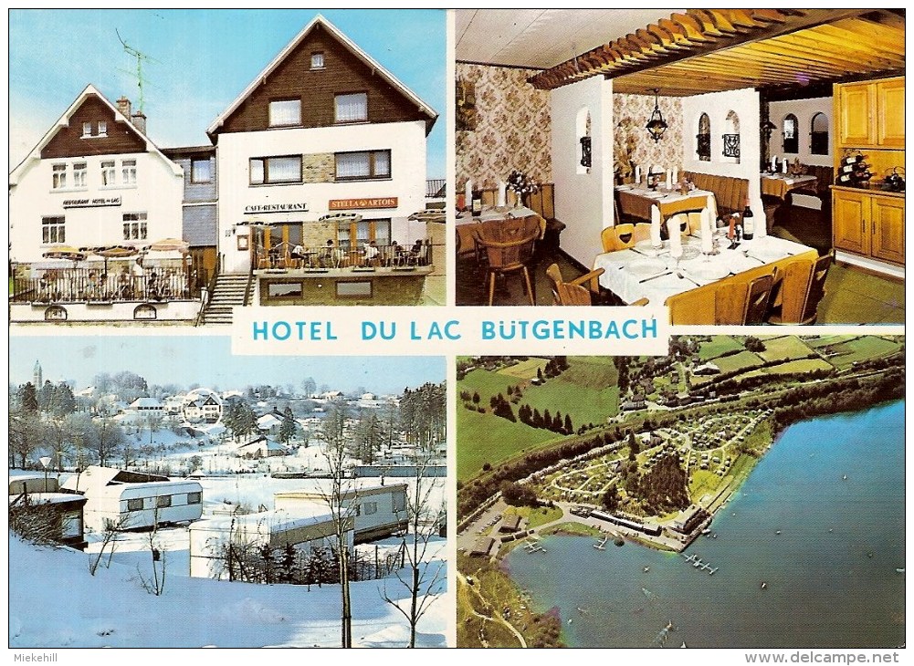 BUTGENBACH-HOTEL DU LAC-MULTIVUES - Bütgenbach