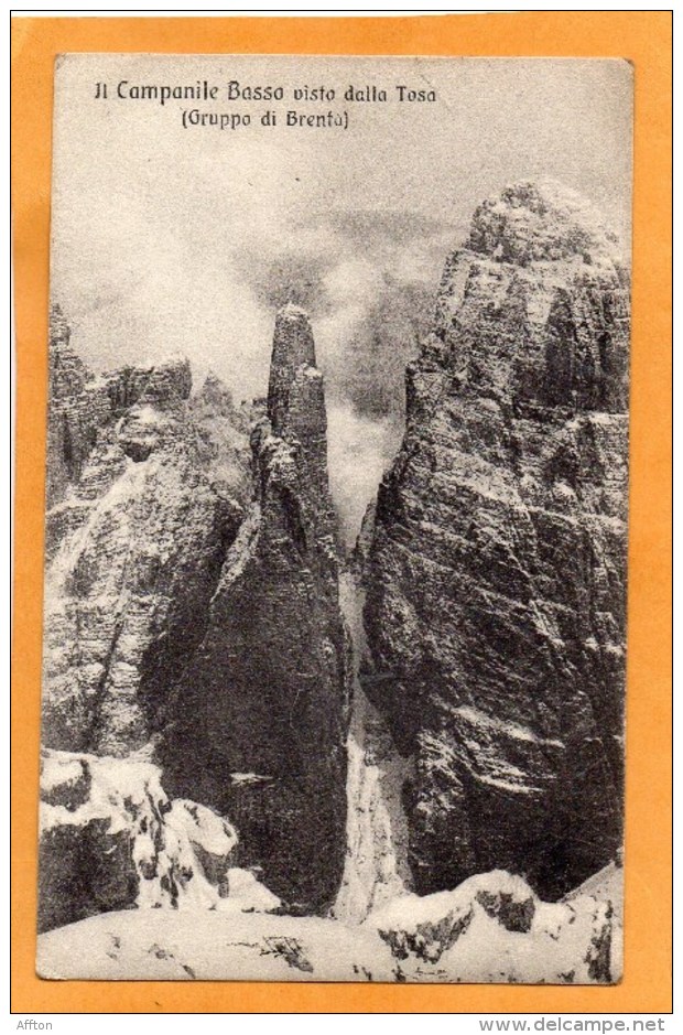 Italy 1927 Postcard Mailed To USA - Storia Postale