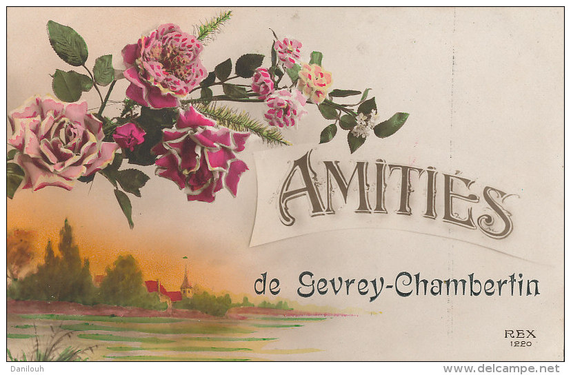 21 // Amitiés De GEVREY CHAMBERTIN    REX 1220 - Gevrey Chambertin