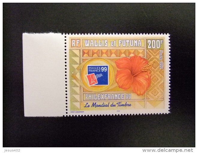 WALLIS Y FUTUNA WALLIS Et FUTUNA 1999 Logo Expo.99 Et Une Fleur  Yvert & Tellier Nº 530 ** MNH - Ungebraucht