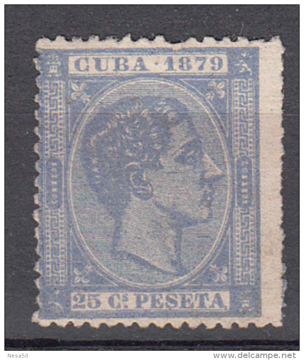Cuba 1879 Mi Nr 28 Koning Alfons XII - Vorphilatelie
