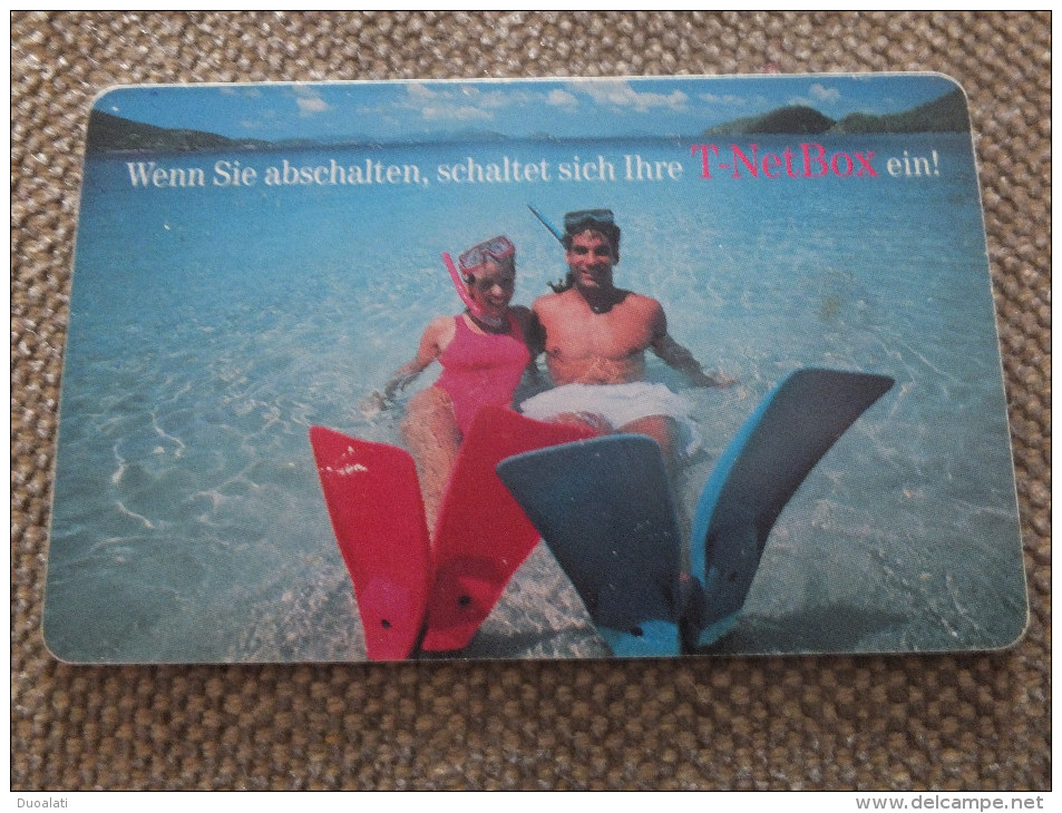 Germany, Deutschland, R & PD Serie, 2 Telefonkarten, 2 Phonecards, Tauchen, Urlaub, Scuba Dive, Used - Sport