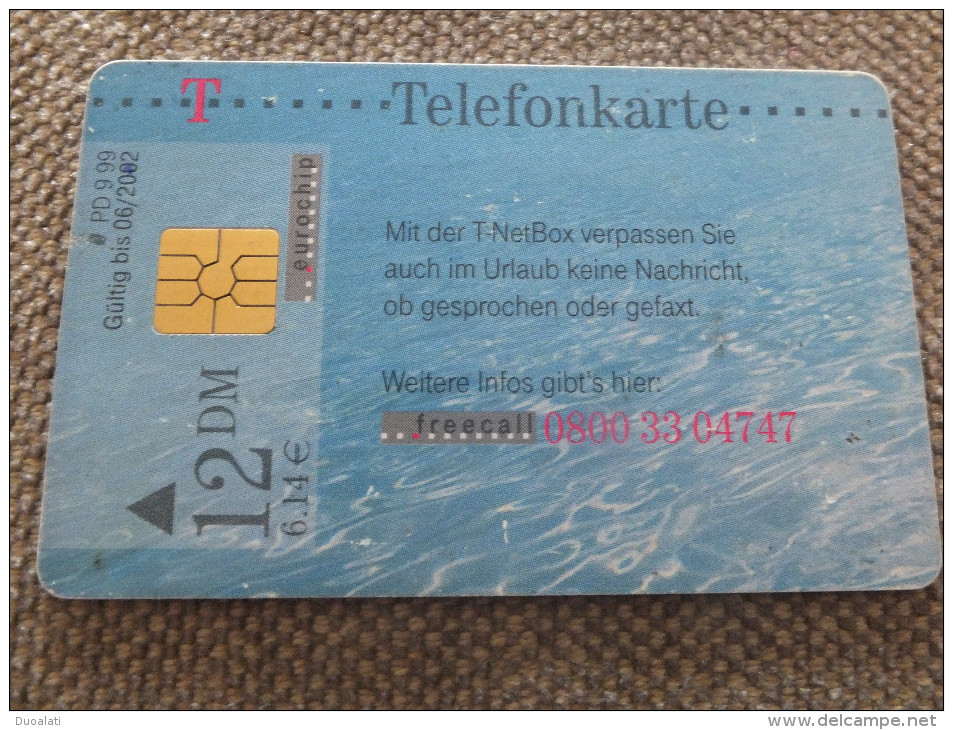 Germany, Deutschland, R & PD Serie, 2 Telefonkarten, 2 Phonecards, Tauchen, Urlaub, Scuba Dive, Used - Sport