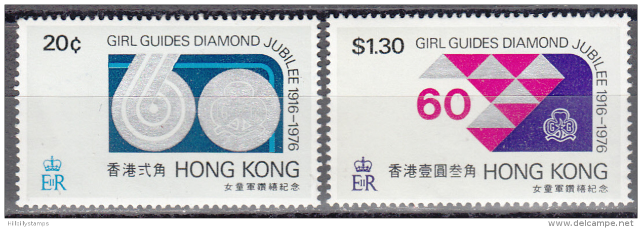 Hong Kong   Scott No.  328-29     Mnh     Year   1976 - Unused Stamps