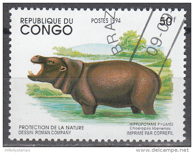 Congo   Scott No. 1063     Used      Year  1994 - Oblitérés