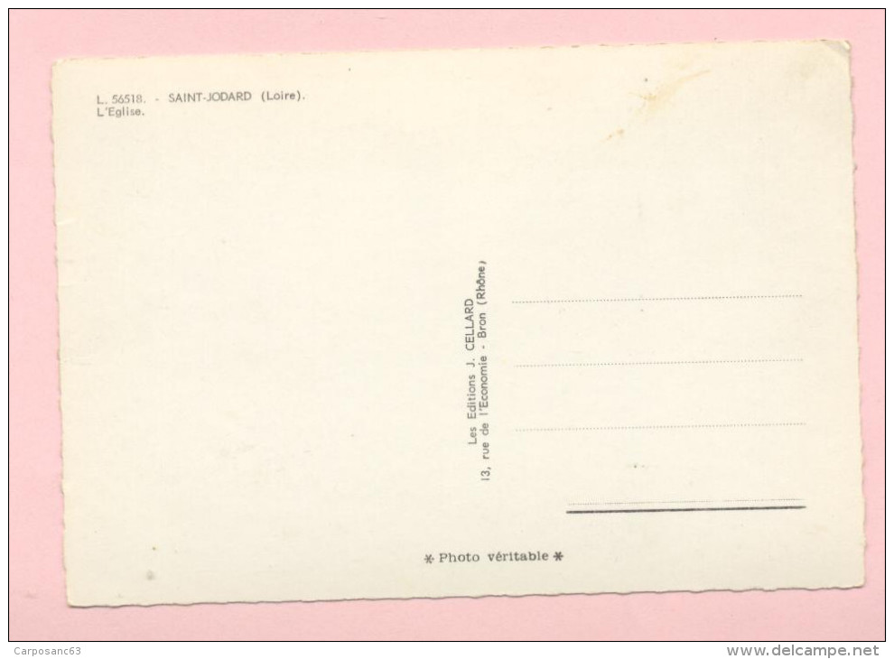 42 SAINT JODARD L EGLISE ET CROIX  L 56518 - Other & Unclassified