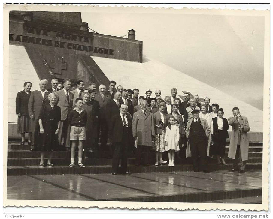 Photo    - 9x12 Cm - Voyage à Verdun Vers 1950 - Oorlogsmonumenten