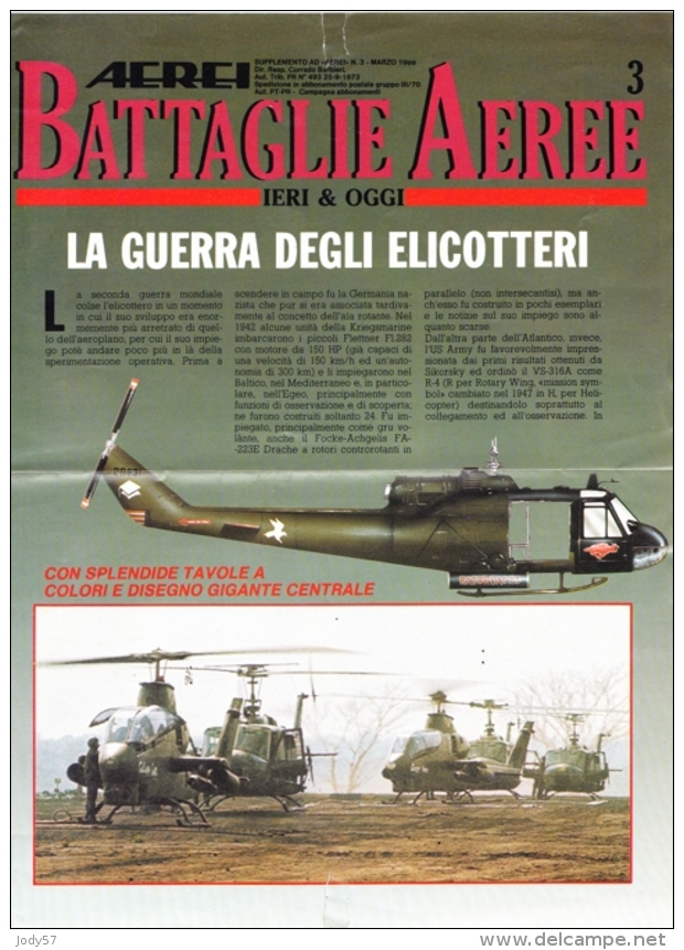 BATTAGLIE AEREE - DELTA EDITRICE - 1988 - Publicités