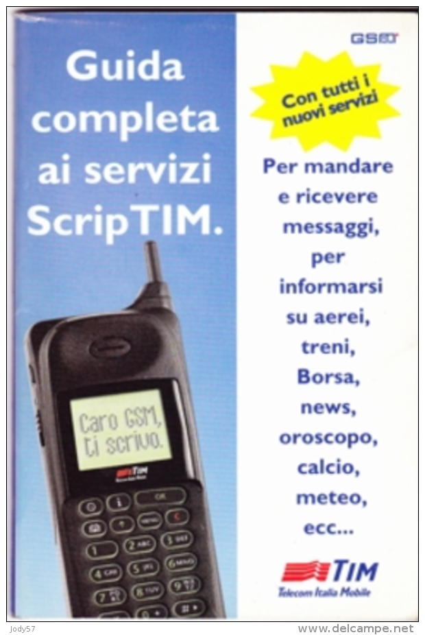 GUIDA COMPLETA AI SERVIZI SCRIPT TIM - 1997 - Téléphonie