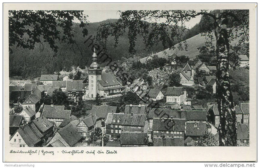 Lautenthal - Verlag Schöning & Co Lübeck - Rückseite Beschrieben 1939 - Langelsheim