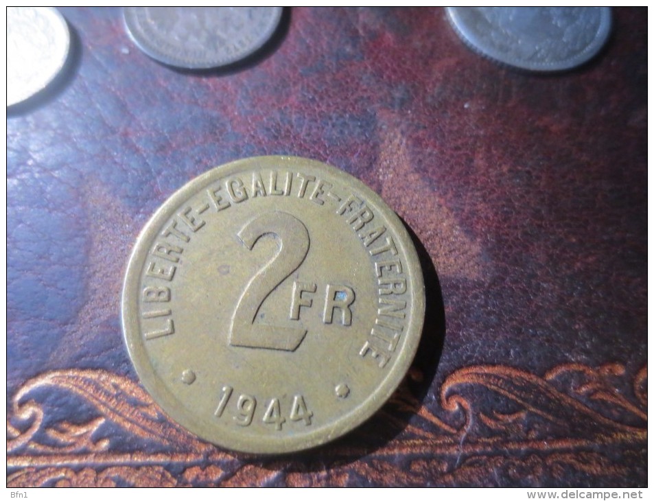 2 Francs TYPE FRANCE LIBRE -1944- SUP   VOIR PHOTOS - Otros & Sin Clasificación