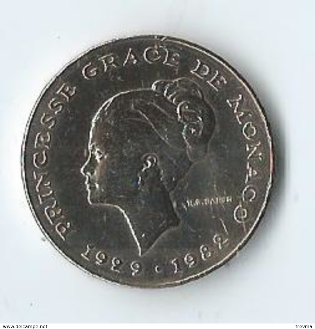 Monaco Princesse Grace De Monaco 10 Francs 1982 - 1960-2001 Nouveaux Francs