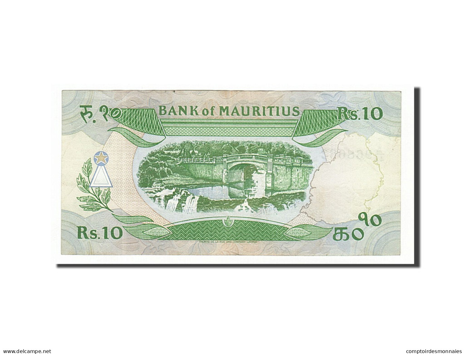 Billet, Mauritius, 10 Rupees, 1985, KM:35b, TTB+ - Maurice