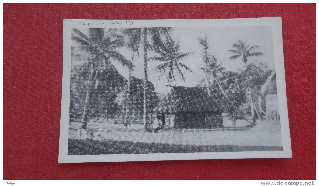 Fiji   Village Scene  Naduri   --- Ref  1 - Fiji