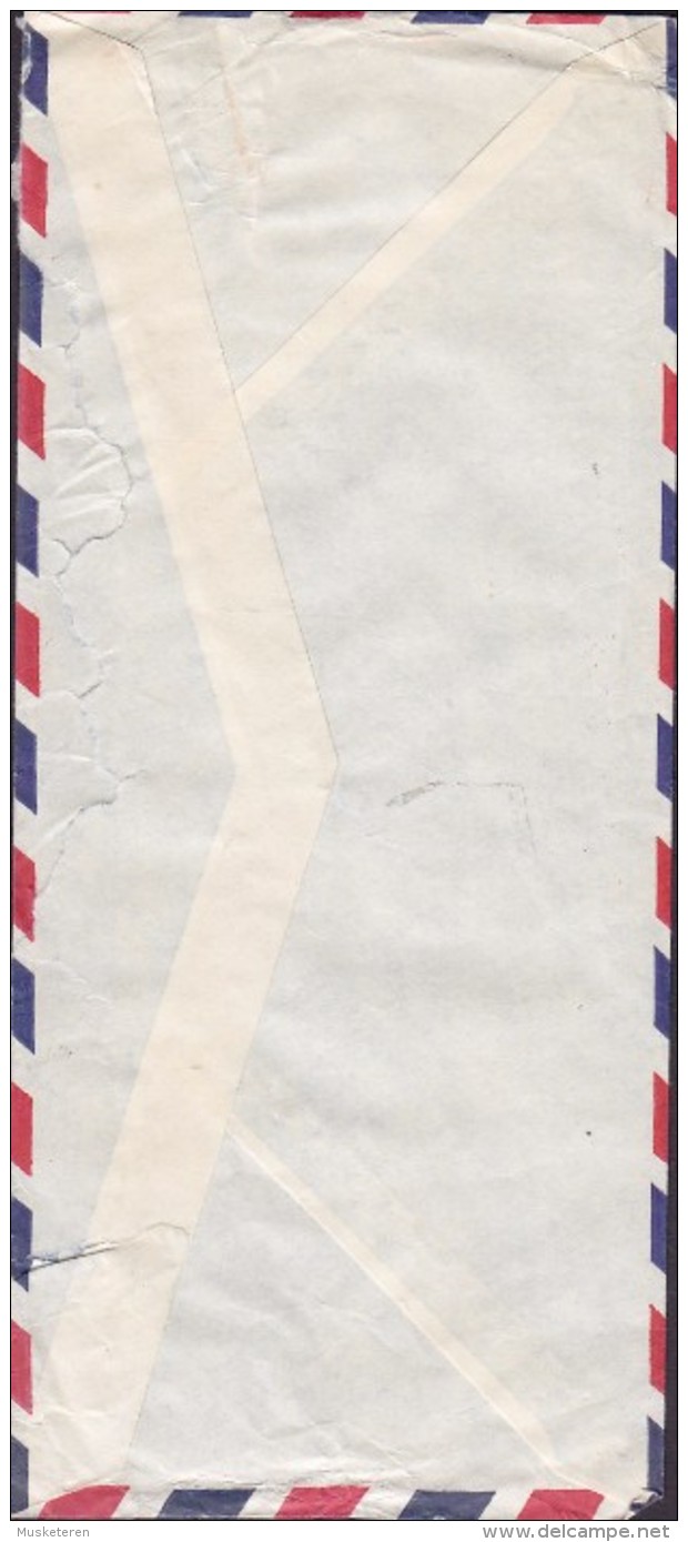 Ethiopia Air Mail Par Avion CONSULAT DE DANEMARK, ADDIS ABEBA 1953 Cover Lettre HELLERUP Denmark (2 Scans) - Äthiopien