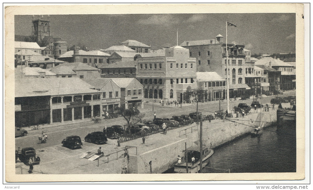 Bermudes Maisons De Corail   Used Hamilton1952 Advert For Plasmarine To Doctor Gilli Nice - Bermuda