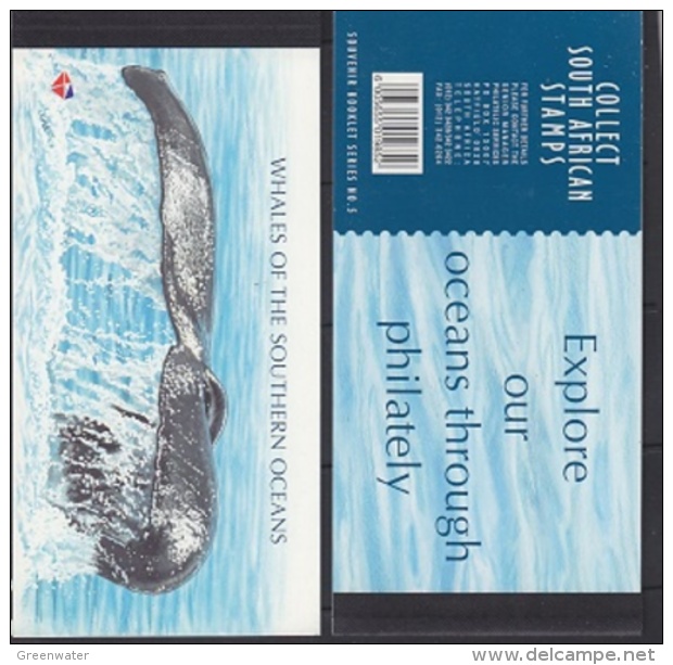 South Africa 1999 WWF/Whales Of The Southern Oceans Booklet ** Mnh (F5159) - Markenheftchen