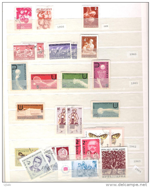 BULGARIE:mini Collection De 275 TP:Principauté,royaume Et République Populaire(1881....1995) - Collections, Lots & Series