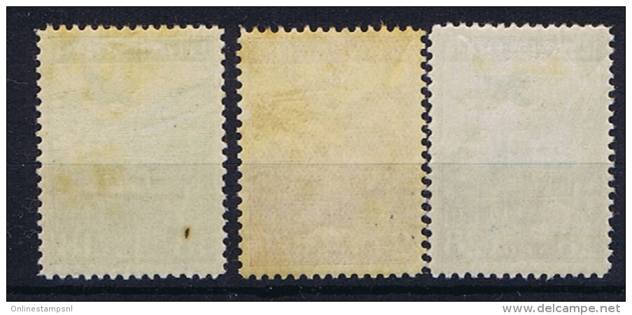 Bulgaria: 1932 Airmail Mi Nr 249 - 251 - Airmail