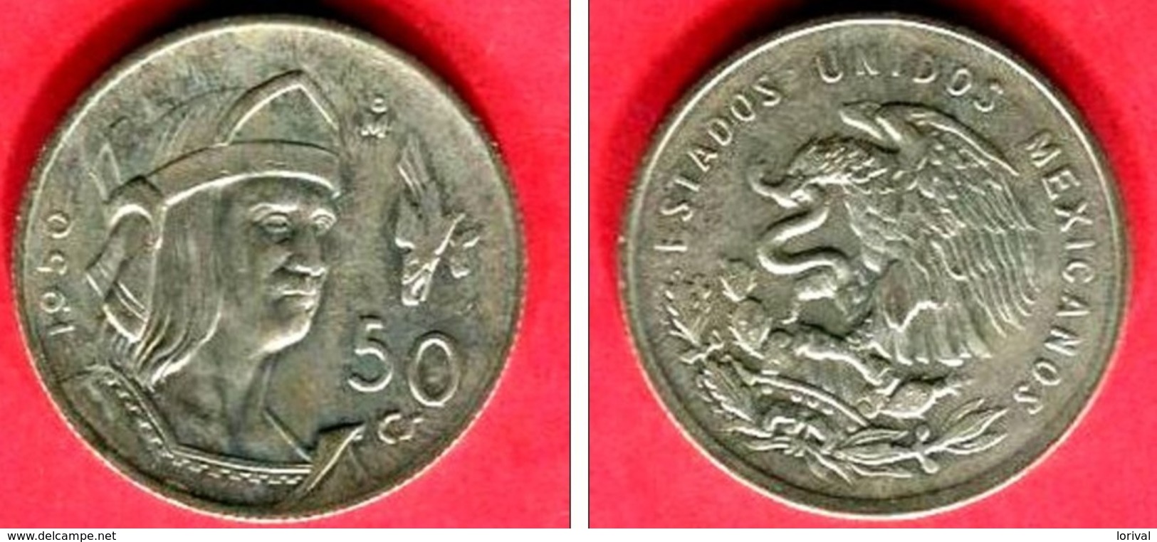 50 CENTAVOS 1950 T TB 8 - Mexique