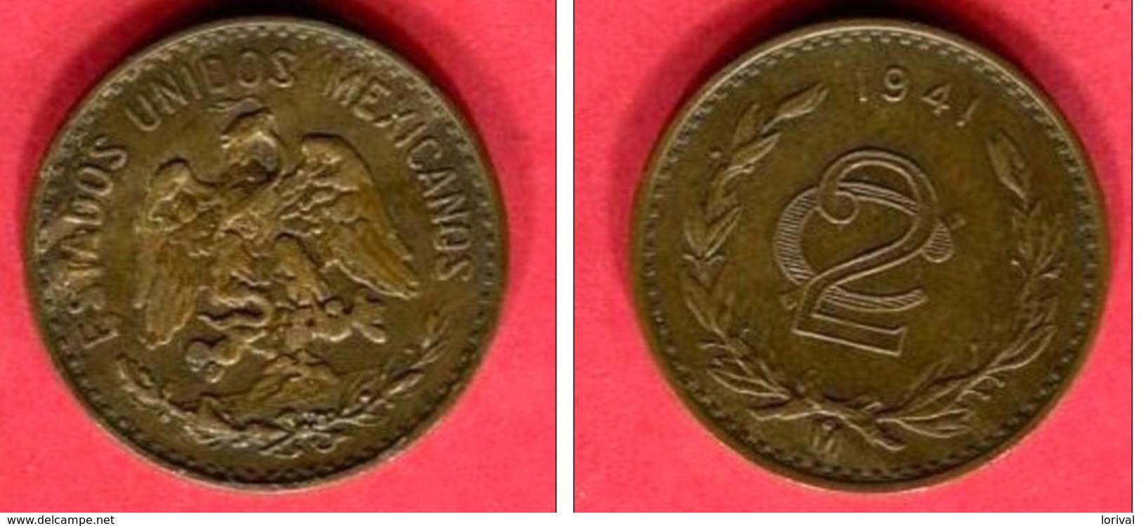 2 CENTAVOS 1941  TB+ 6 - Mexique