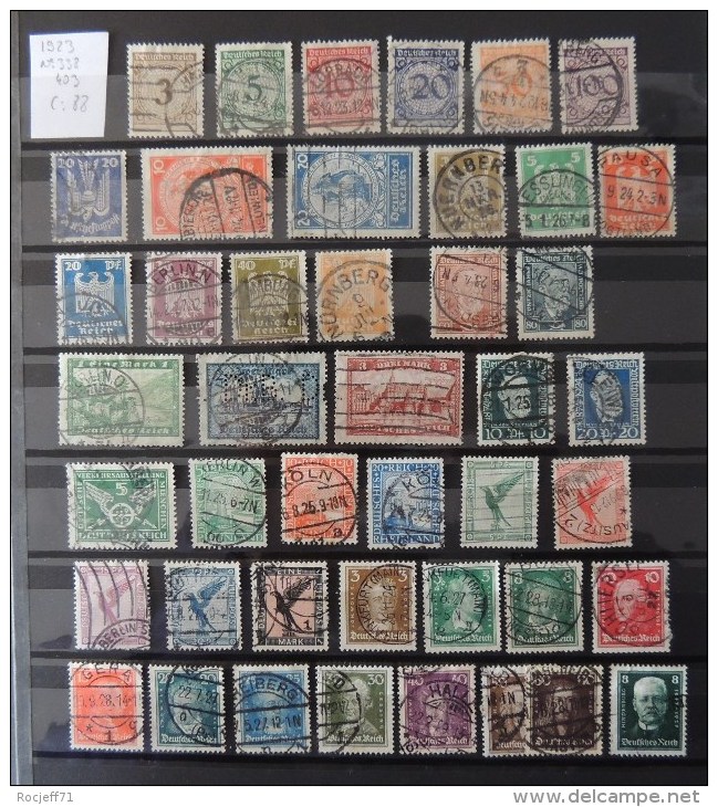 Deutschland Zwischen N° 338 - 403  //  88 Euros - Collections (sans Albums)