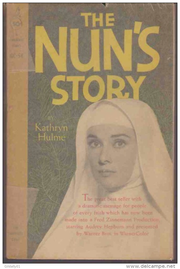 Roman Anglais:     THE NUN'S  STORY.      Kathryn  HULME.    1958. - Crimes Véritables