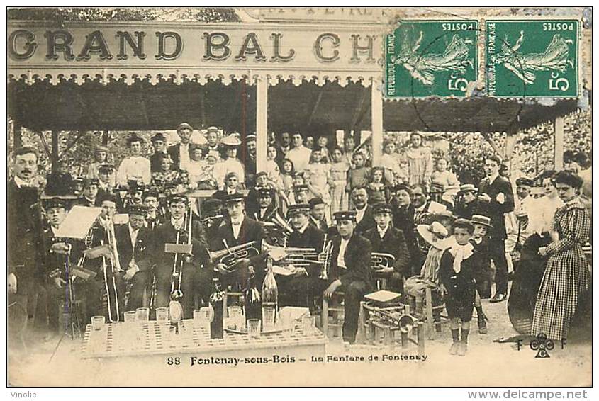 A-16 5997 : FONTENAY SOUS BOIS LA FANFARE MUSIQUE - Fontenay Sous Bois