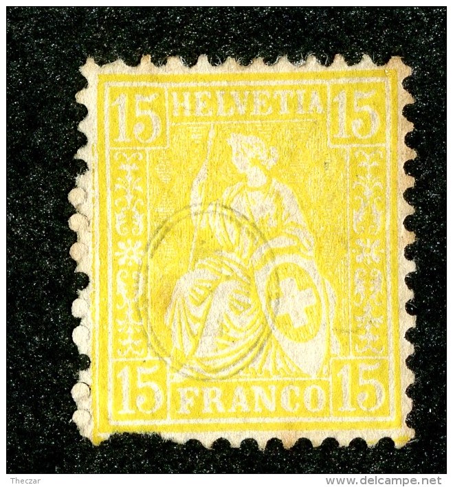 10218  Switzerland 1867  Zumstein #39(*) Fault  Michel #31  ( Cat. 3.50€ ) Offers Welcome! - Ungebraucht