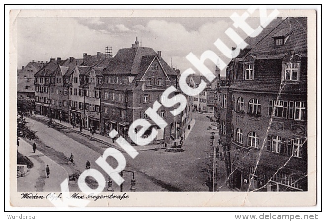 Weiden 1940, Max Regerstraße   (z3143) - Weiden I. D. Oberpfalz