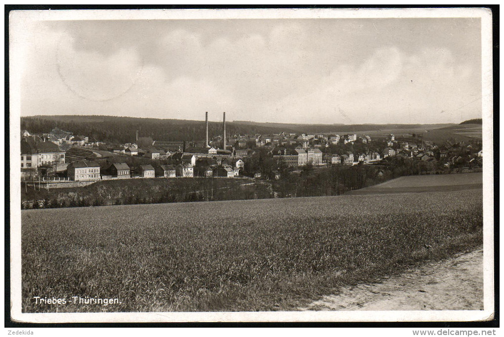 0097 - Ohne Portokosten - Alte Foto Ansichtskarte - Triebes Zeulenroda - Gel 1937 - Götz - Zeulenroda