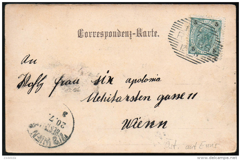 1689 - Ohne Portokosten - Alte Ansichtskarte - Raabs An Der Thaya - 1908 Stempel - Raabs An Der Thaya