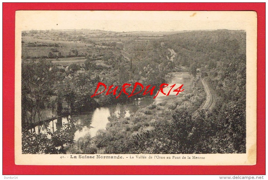 Calvados - La Suisse Normande - Pont De La Mousse ... ( Chemin De Fer ... Ligne De Caen à Flers ...) - Autres & Non Classés