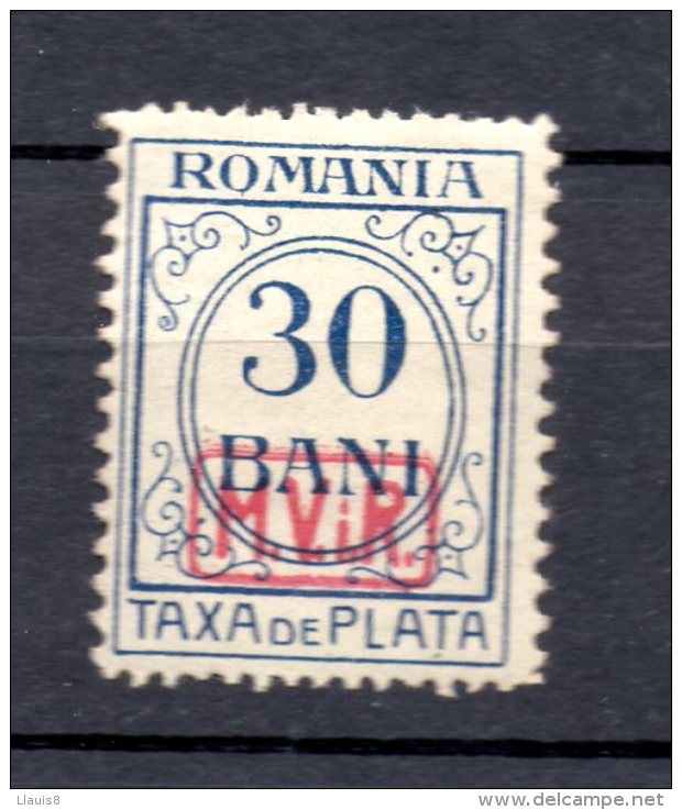 RUMANIA .  AÑO 1918.  PORTOMARKEN Mi 4 (MH) - Ocupación 1914 – 18