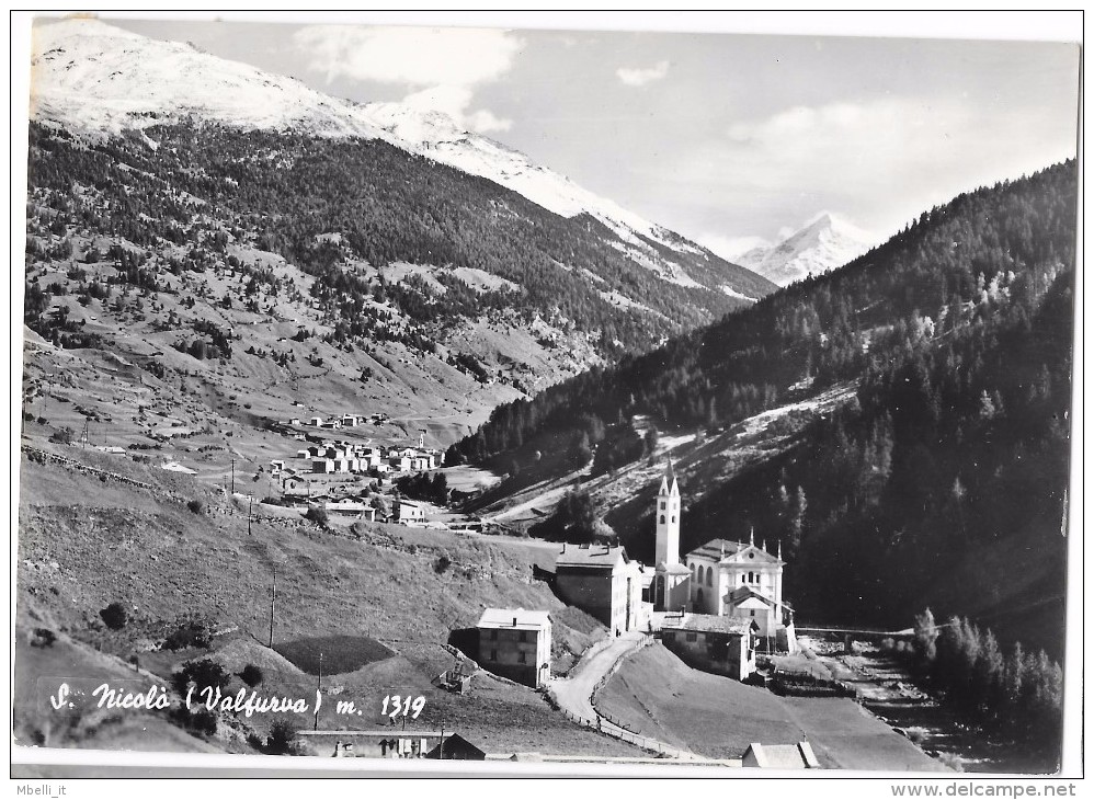 Sondrio San Nicolò Valfurva 1958 - Sondrio