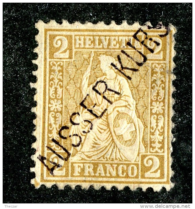 10323  Switzerland 1881  Zumstein #44 (*)  Michel #36AK I  ( Cat. 75.€ ) Offers Welcome! - Nuevos