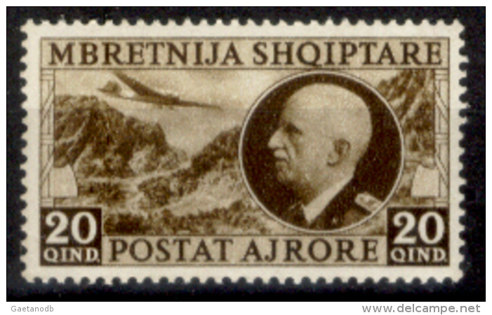 Italia-F01046 - 1939:  Posta Aerea,: Sassone N.4 (+) LH - Privo Di Difetti Occulti - - Albania