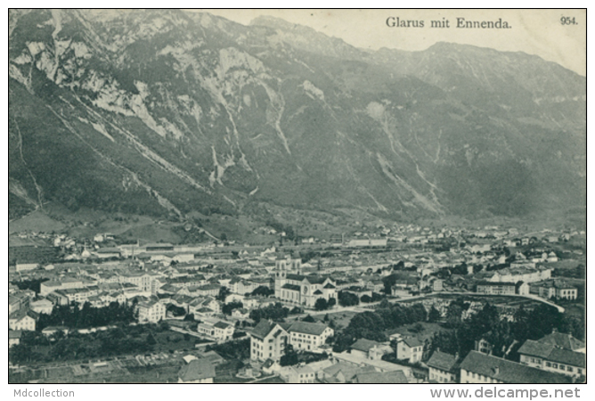 CH GLARUS / Glarus Mit Ennenda / - Ennenda