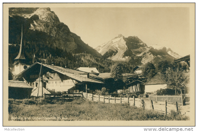 CH GSTEIG / Gsteig Und Oldenhorn / - Gsteig Bei Gstaad