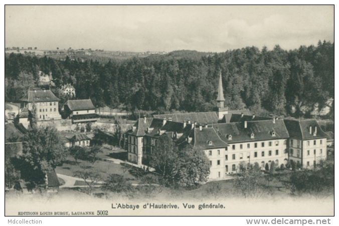 CH HAUTERIVE / L'Abbaye D'Hauterive, Vue Générale / - Hauterive