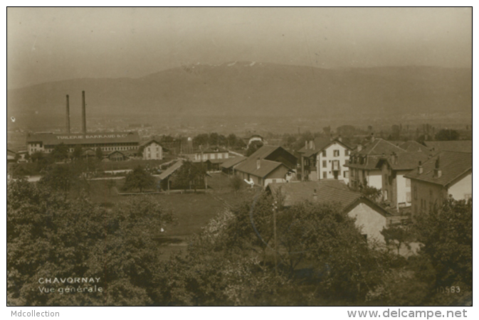 CH CHAVORNAY / Vue Générale / - Chavornay