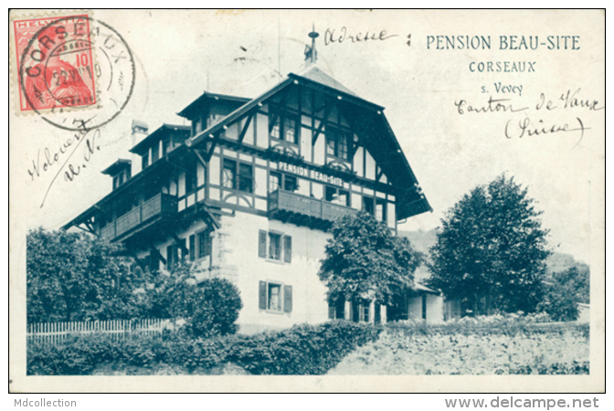 CH CORSEAUX / Pension Beau-Site / - Corseaux