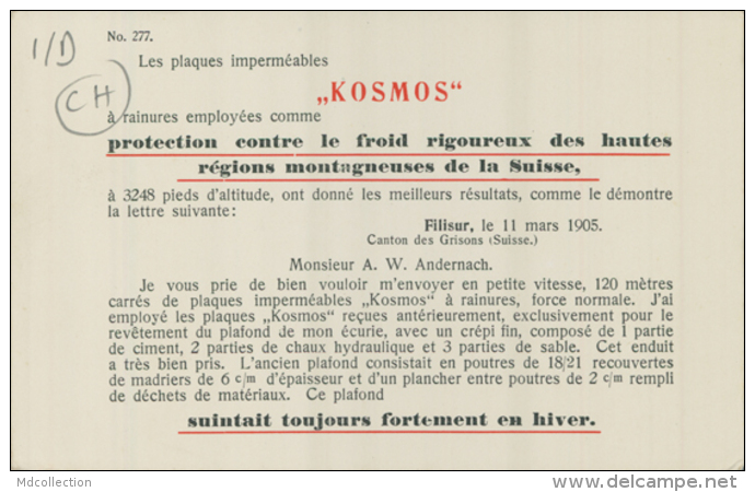 CH FILISUR / Ecurie De Monsieur P. Lorenz, Ingénieur à Filisur / - Filisur