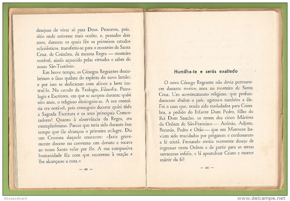 Lisboa - Padova - Vida De Santo António - Italia - Livres Anciens