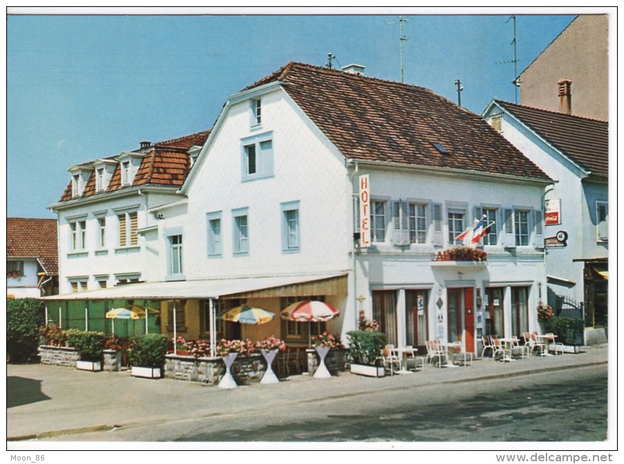 68 - SAINT LOUIS - HOTEL DU LION D OR  15 RUE DE BELFORT  - PORTE DE FRANCE - Saint Louis