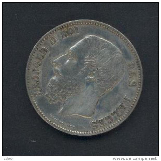 Belgique - LEOPOLD II - 5 FR 1866 - SUPERBE - 5 Francs