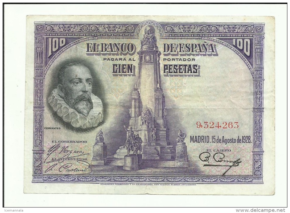 BILLETE 100 PESETAS - 100 Pesetas