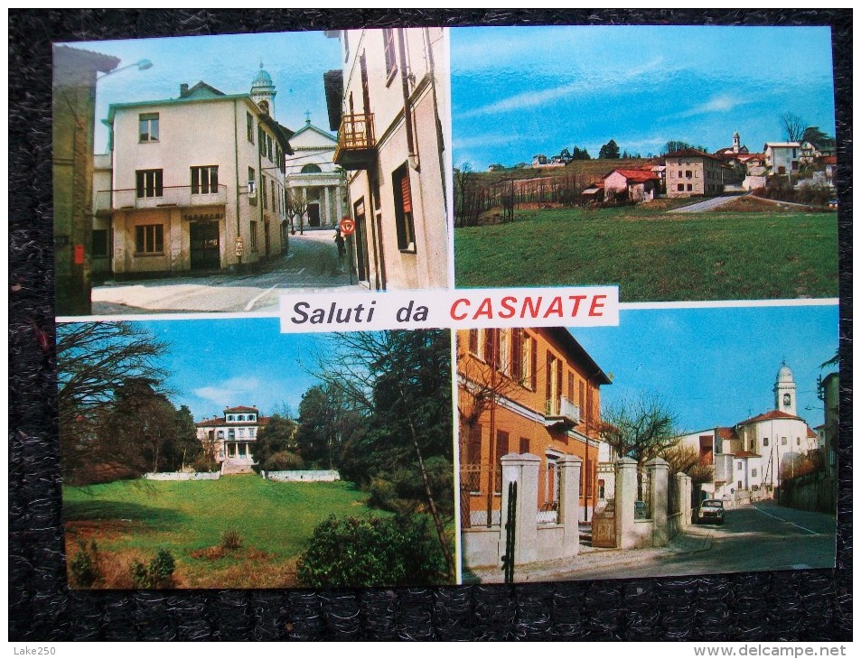 CASNATE CON BERNATE (COMO) SALUTI DA - Como