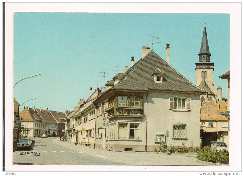 ///  67 - LAUTERBOURG : Rue Du Général Mittelhauser - La Cigogne - - Lauterbourg