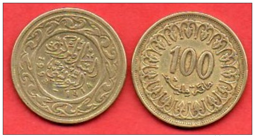 X/  TUNISIE / TUNISIA  100 MILLIM 1993 - Tunisia